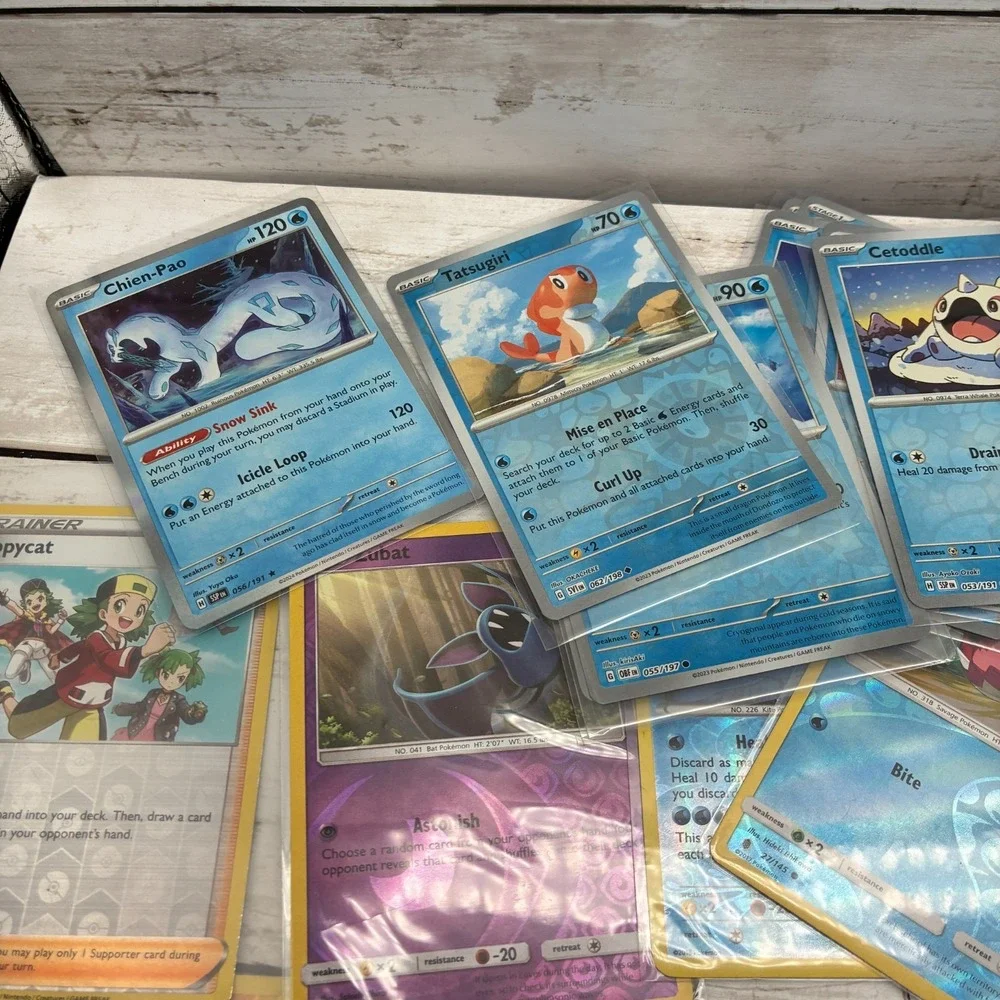 Pokemon Card Lot Vintage Base Set, Fossil, Modern Holos, Reverse Holos modern